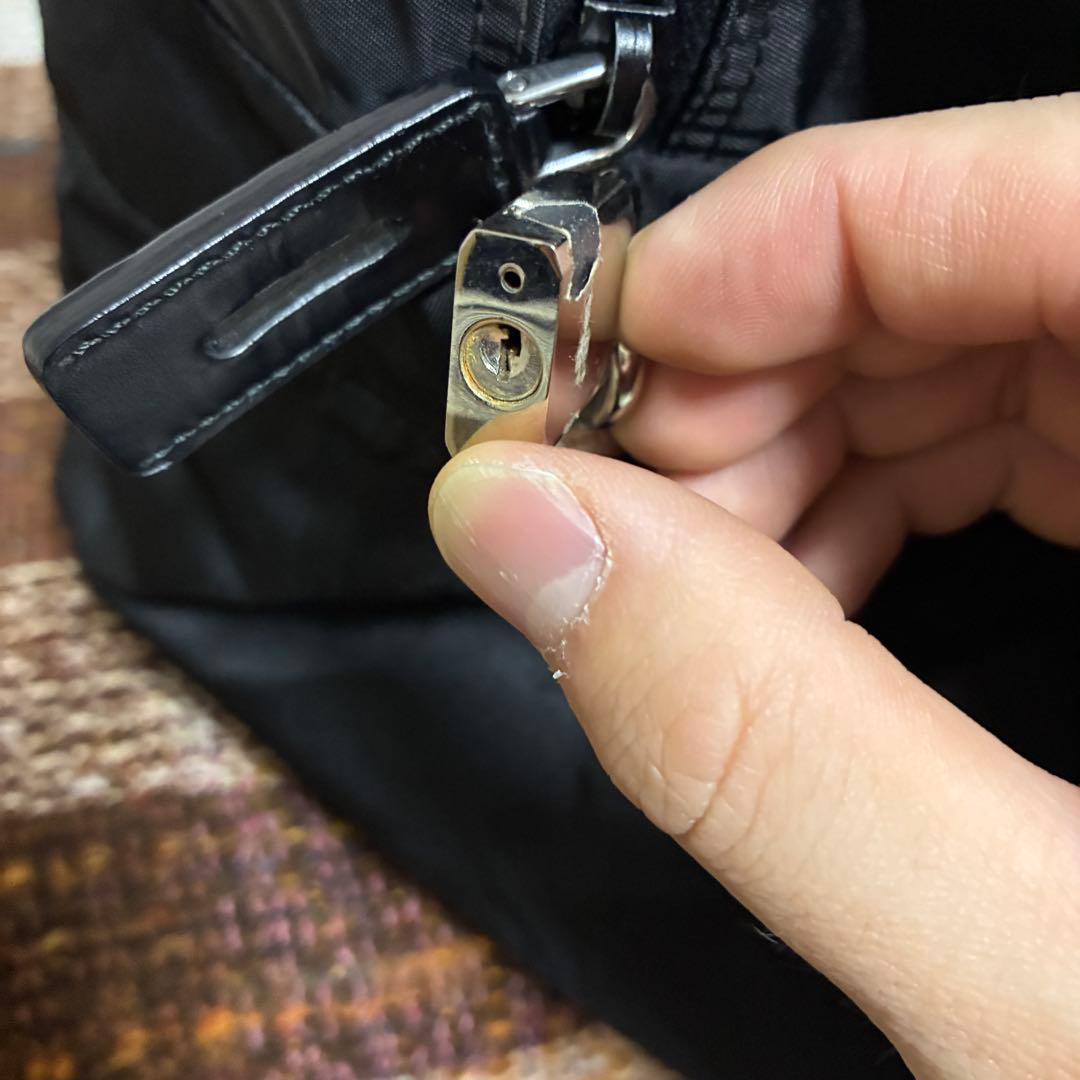 PRADA プラダ 黒 ナイロン ボストンバッグ