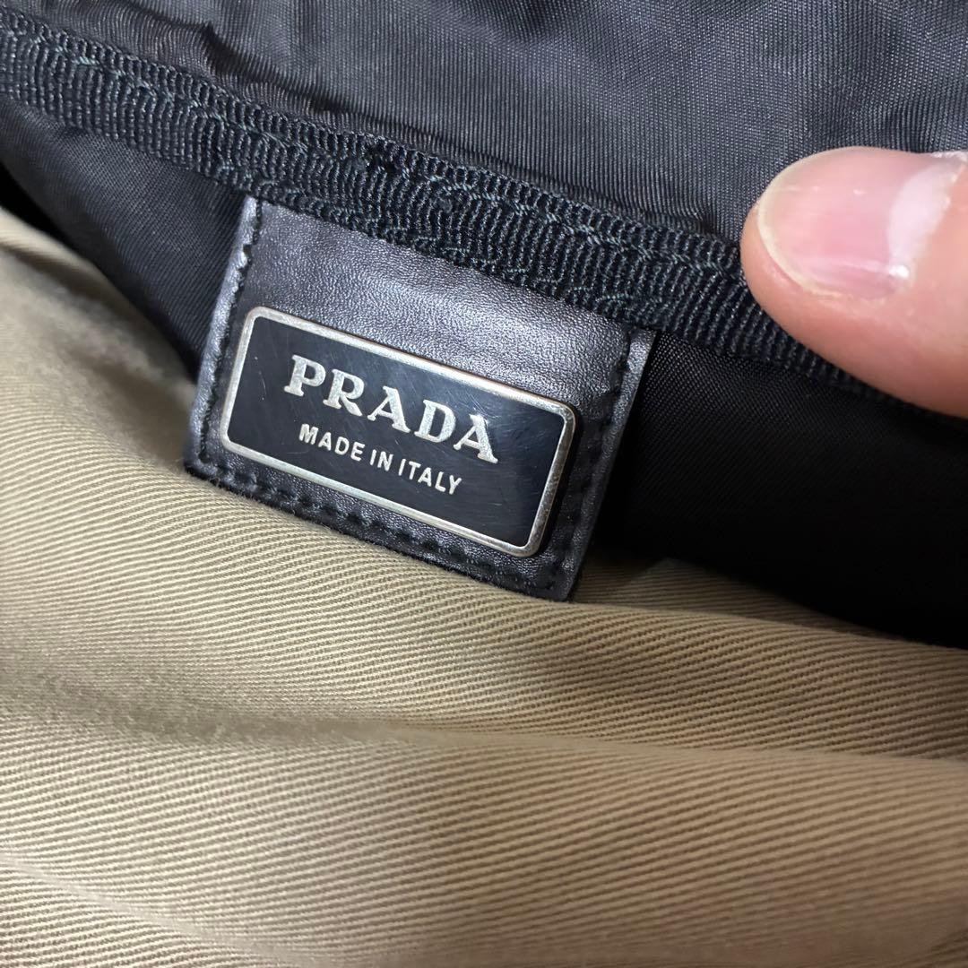 PRADA プラダ 黒 ナイロン ボストンバッグ