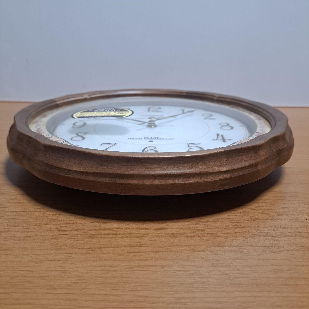 CITIZEN　シチズン　ネムリーナピュアM693　電波時計　掛時計
