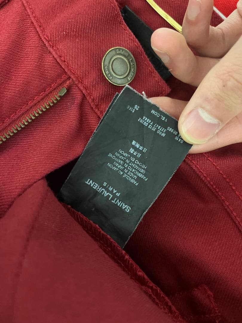 Saint Laurent 13aw スキニーデニム