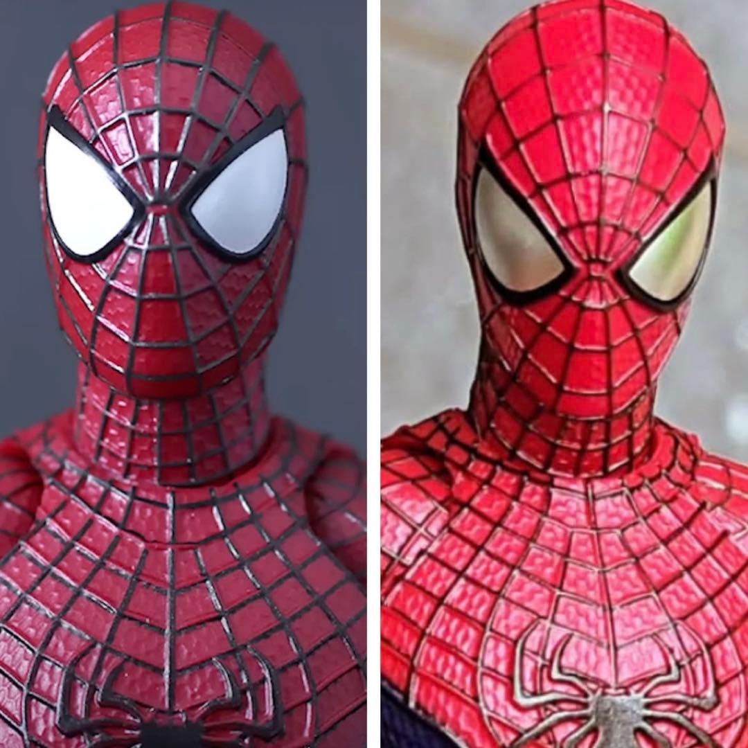 マフェックス　MAFEX アメイジングスパイダーマン　カスタムヘッド　アンドリュ