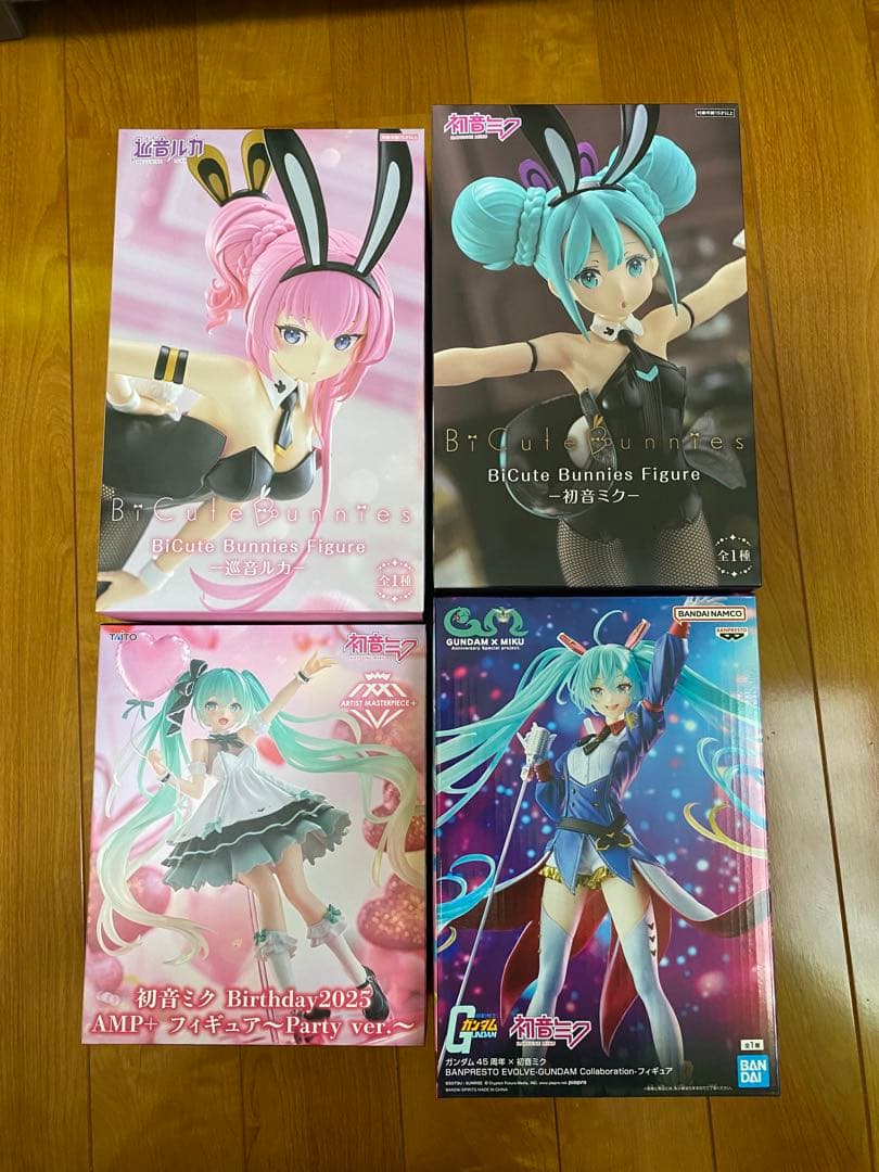 初音ミク　巡音ルカ　フィギュア12体セット