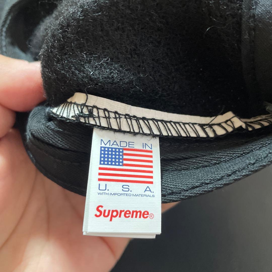 Supreme Harris Tweed Camp Cap ハリスツイード