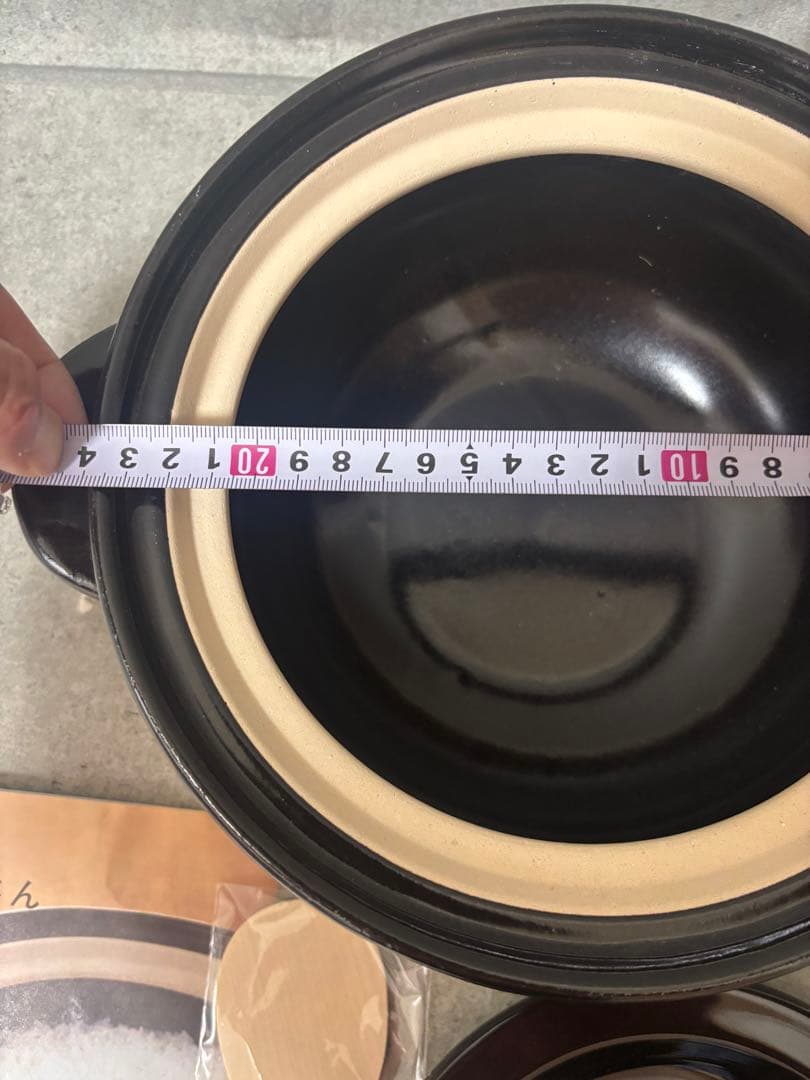 未使用　長谷園 かまどさん　5合炊き
