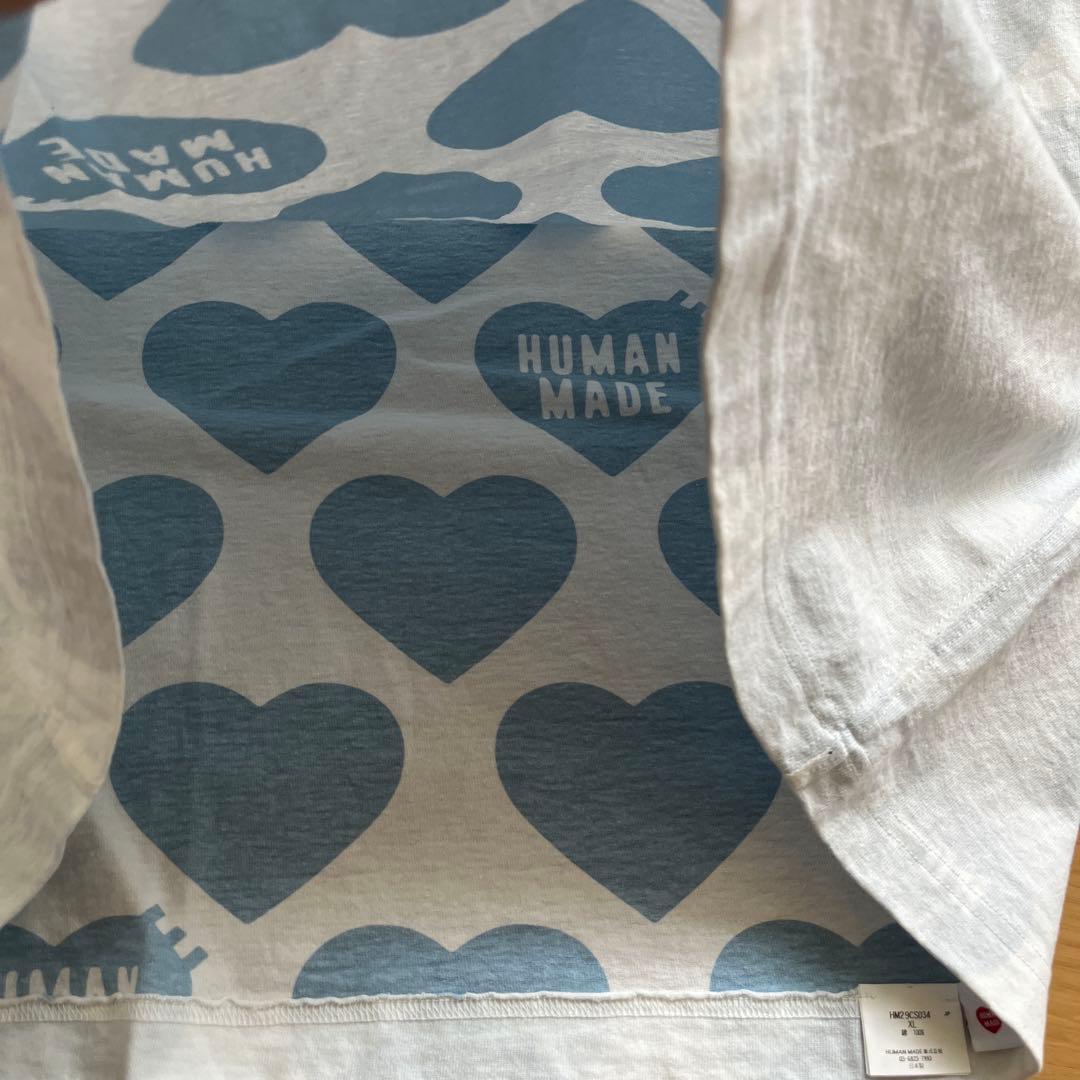 HUMAN MADE ハート柄 Tシャツ