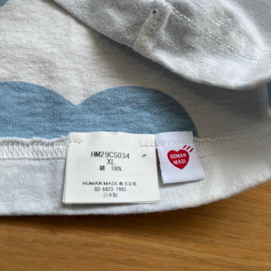 HUMAN MADE ハート柄 Tシャツ