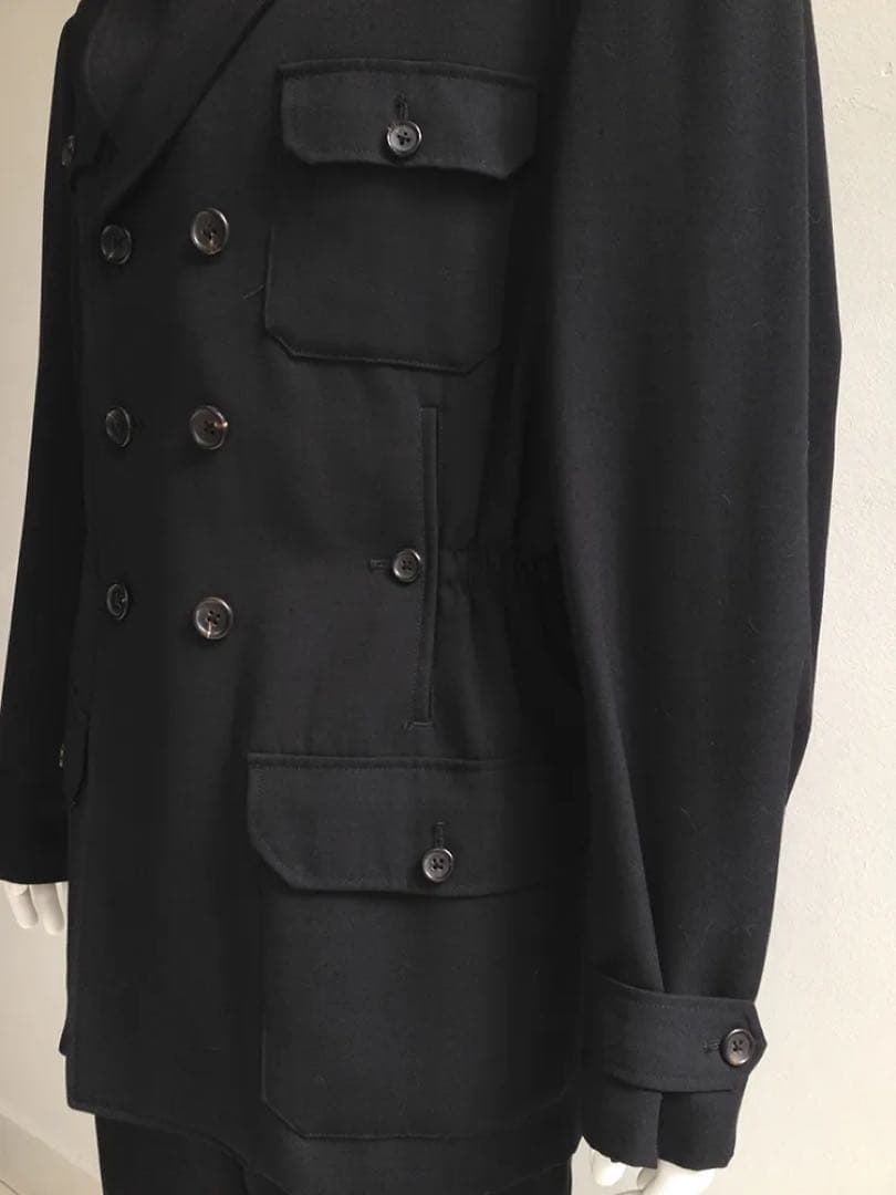 Y’s for men ウール　ハーフコート　カバーオール