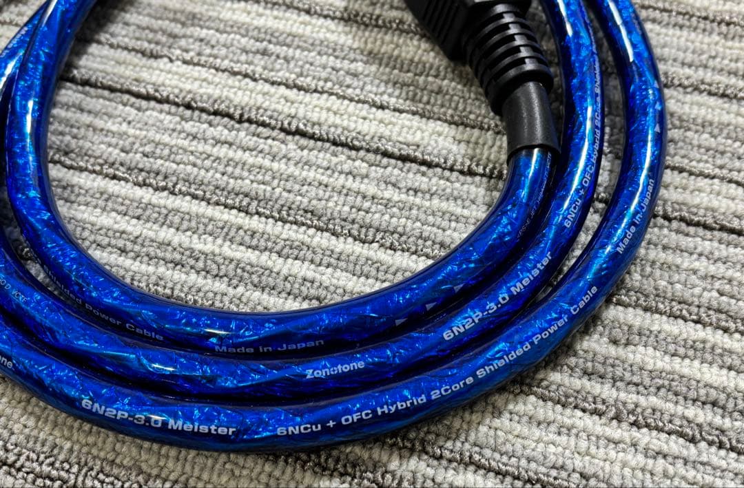 ケーブル・シールド Zonotone 6N2P-3.0 Meister