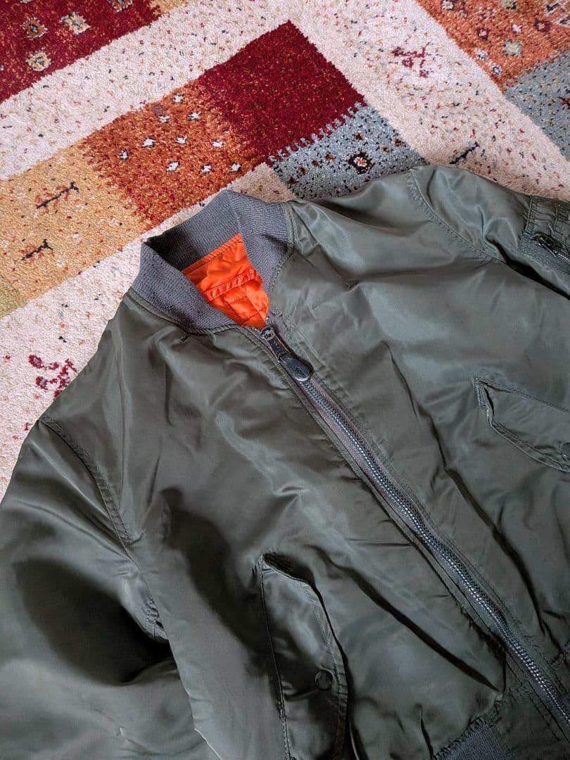 USA製 90's ALPHA MA-1 flight jacket