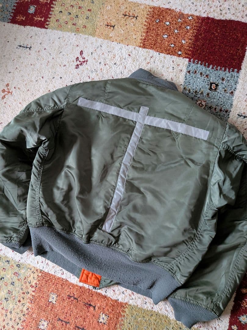 USA製 90's ALPHA MA-1 flight jacket