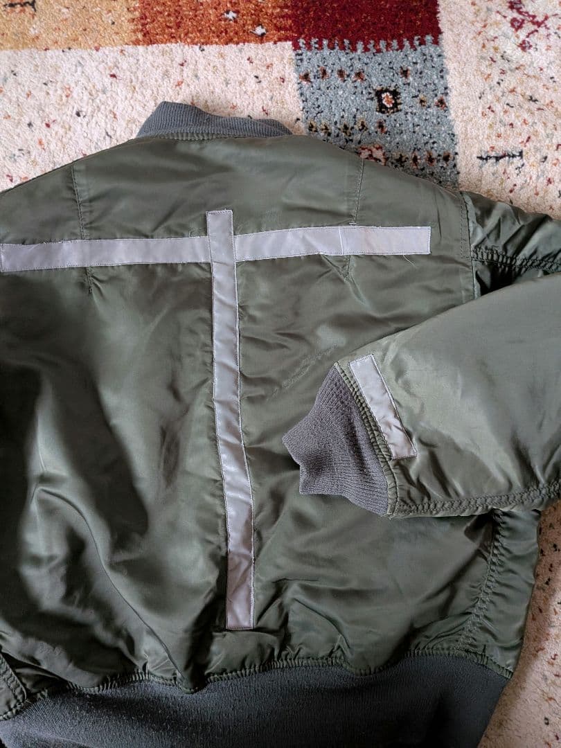 USA製 90's ALPHA MA-1 flight jacket