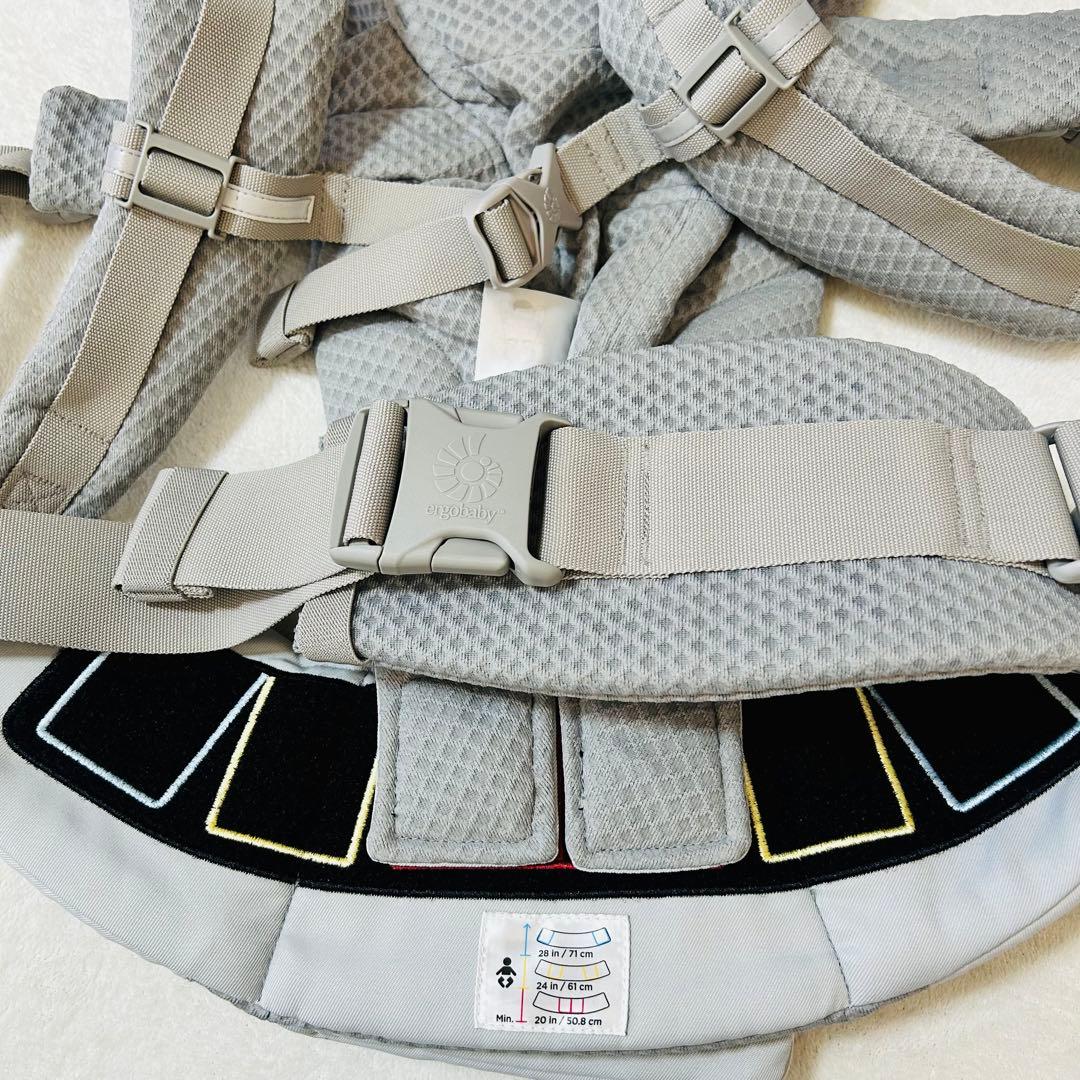 【新品同様⭐︎】エルゴベビー ErgoBaby オムニブリーズ　パールグレー