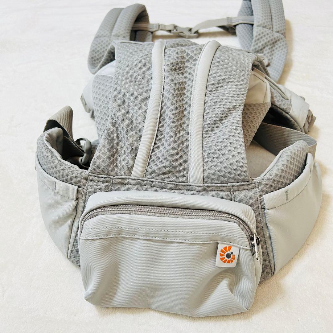 【新品同様⭐︎】エルゴベビー ErgoBaby オムニブリーズ　パールグレー