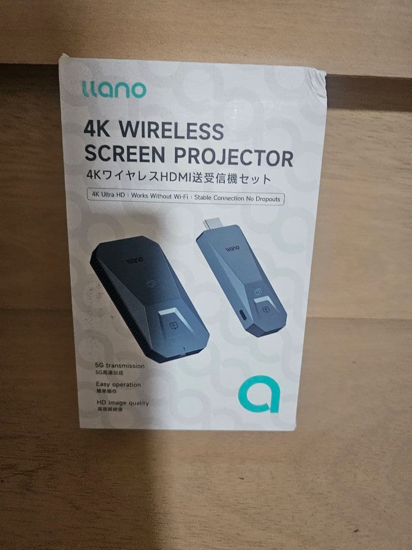 llano ワイヤレス HDMI 無線送受信機セット 4K対応 新品未使用