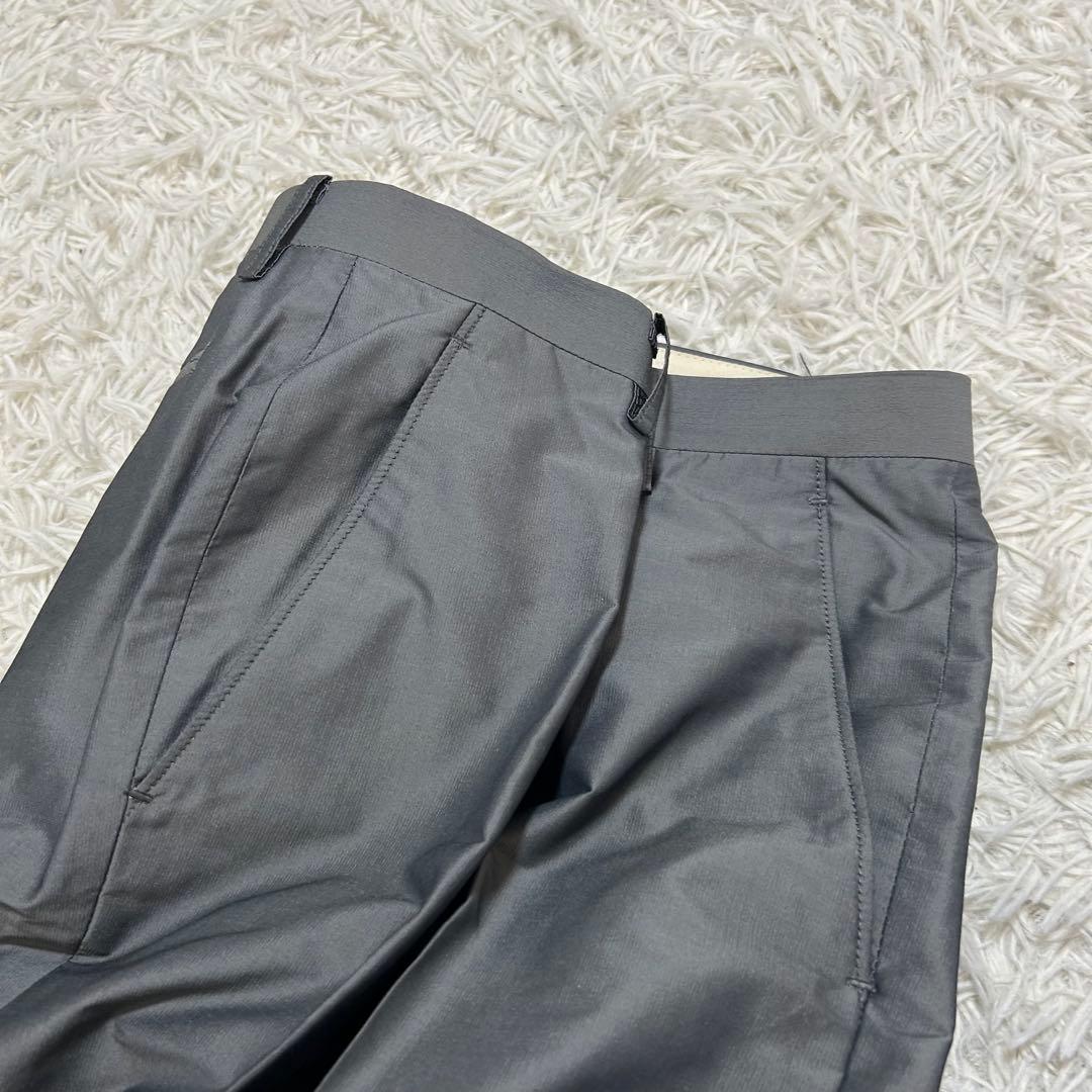 良品✨ジャンポールゴルチエ 光沢 シルバー メンズ上下スーツ セットアップ 46