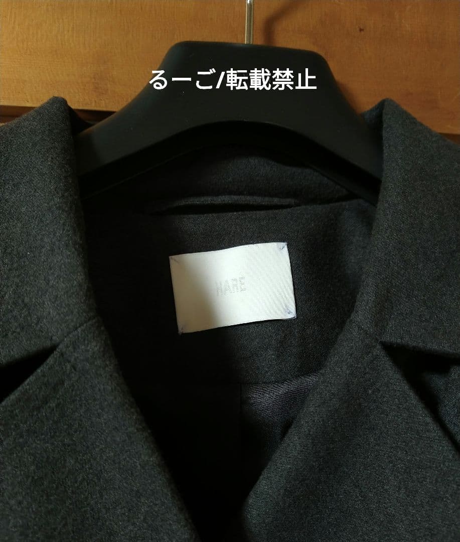 HARE メッシュレイヤートレンチコート