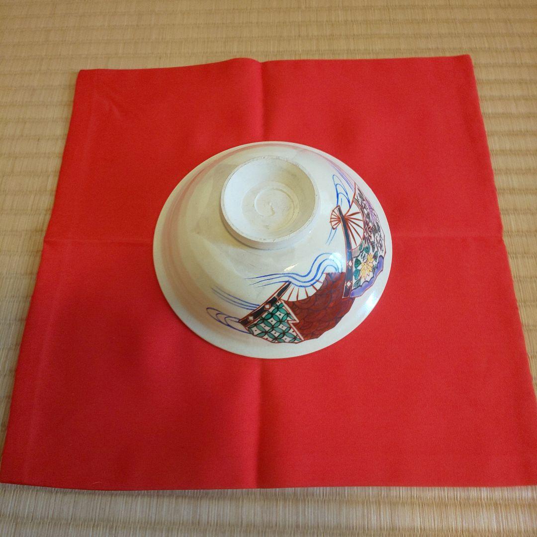 A 230 仁清写 平茶碗 ( 未使用品 )