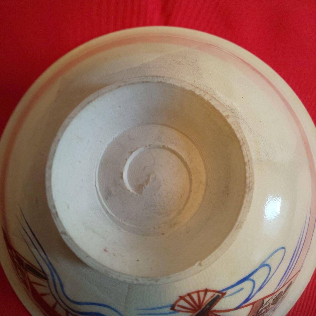 A 230 仁清写 平茶碗 ( 未使用品 )