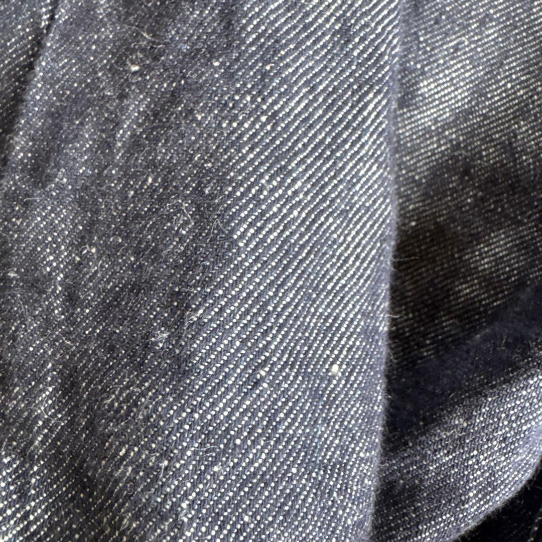 fog linen workリネン　ヘレナコート リネンデニム　ナチュラル