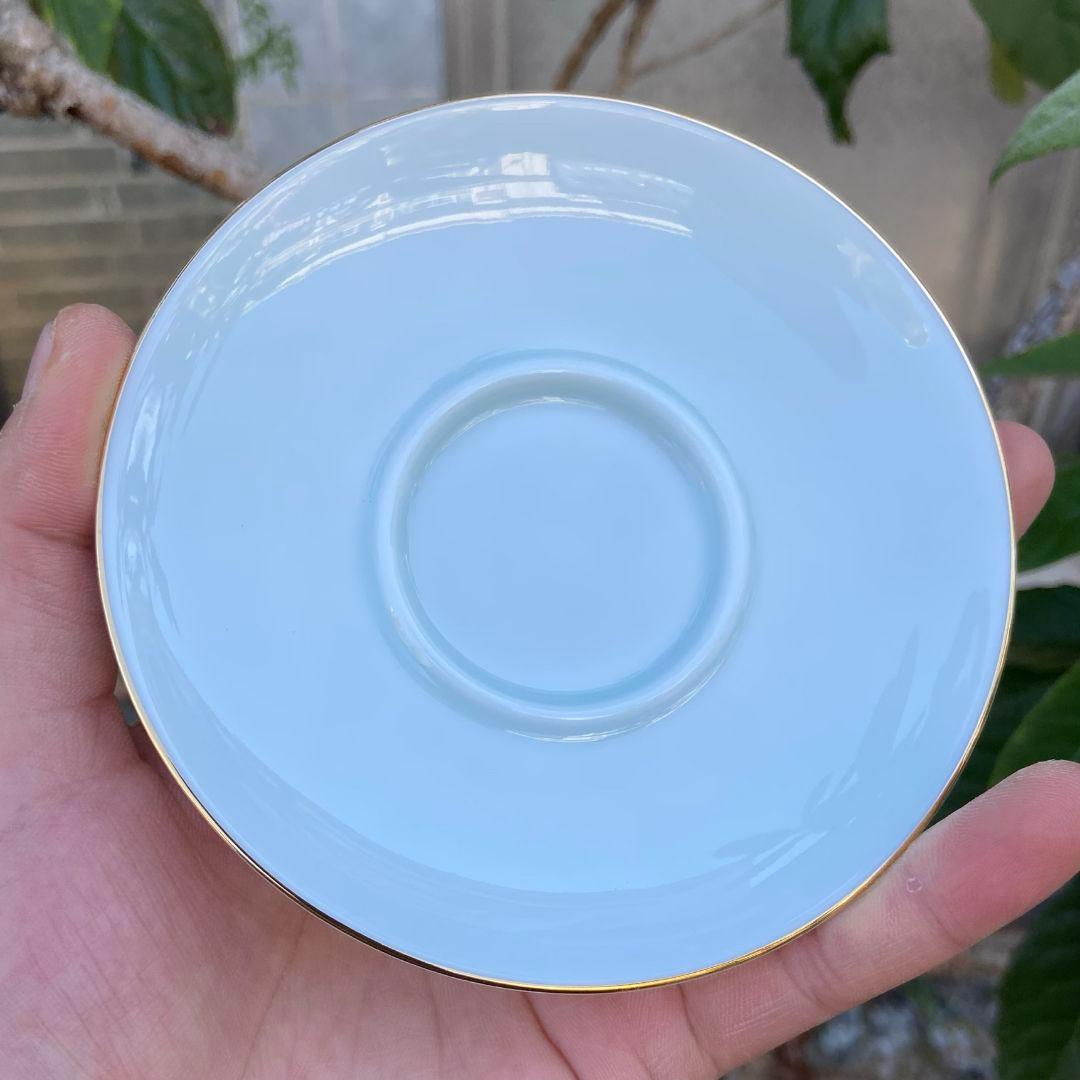 中国茶器 青磁三才碗 カンフー茶器 茶碗 煎茶器 茶道具 新品未使用
