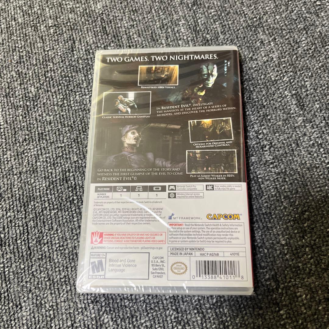 新品 RESIDENT EVIL バイオハザード オリジンズコレクション 北米