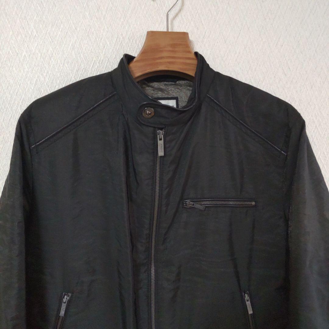 ARMANI COLLEZIONI 光沢 撥水 ブルゾン ジャケット サイズ52
