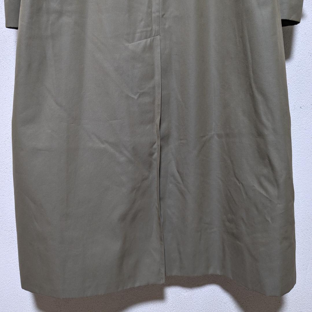 美品 80～90s バーバリー ステンカラーコート レディース 白タグ 玉虫16