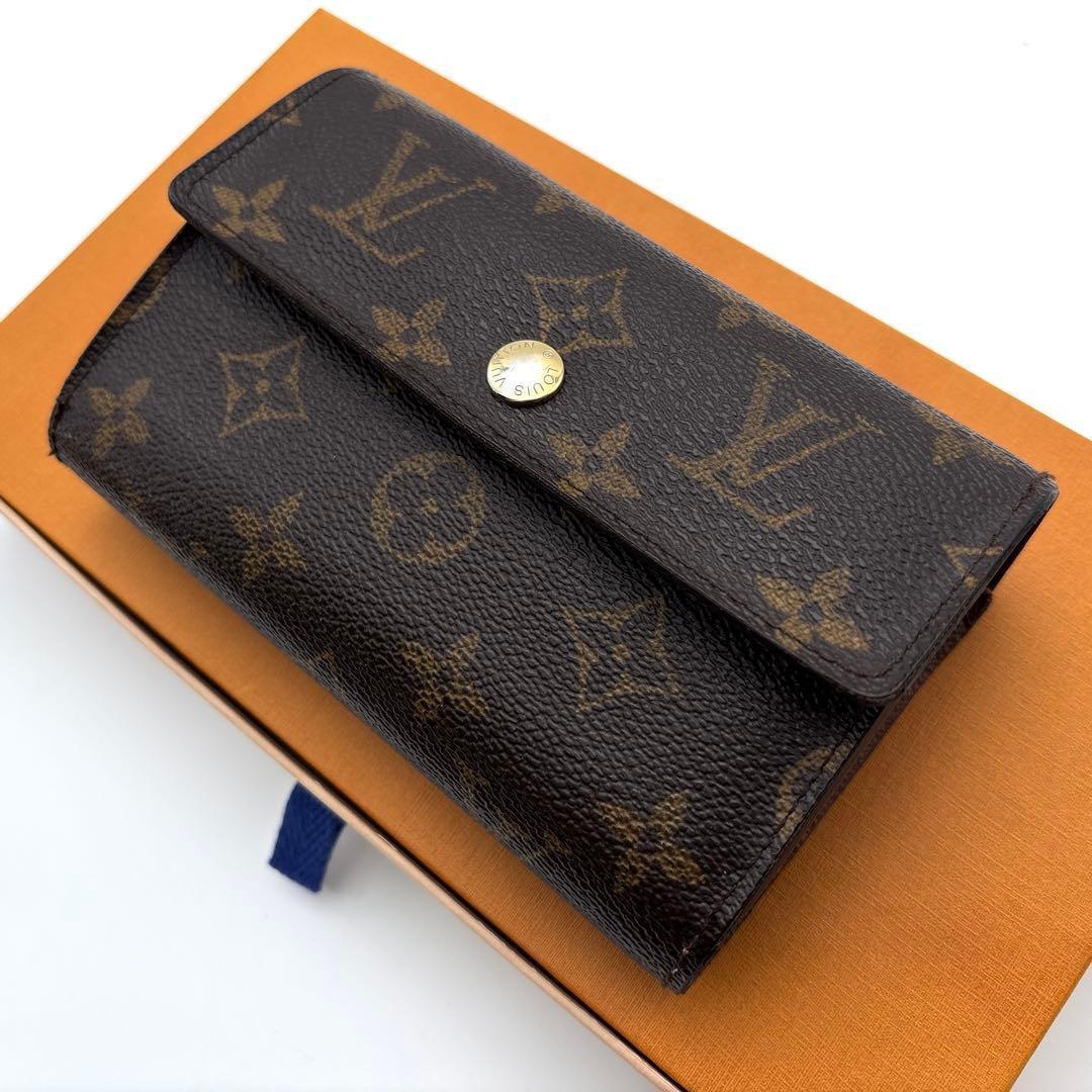 ✨美品　ルイヴィトン モノグラム ポルトフォイユ アレクサンドラ 三つ折り財布