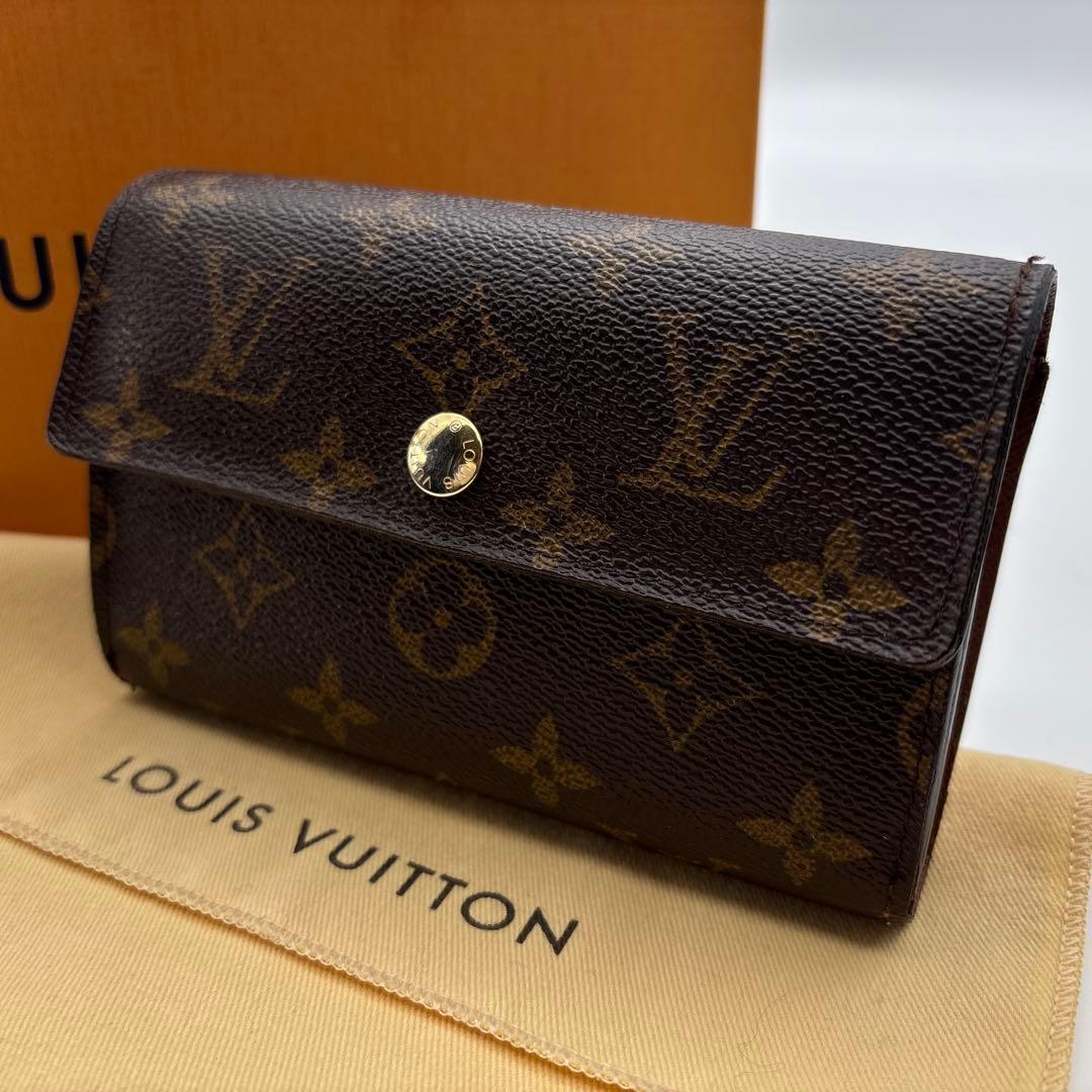 ✨美品　ルイヴィトン モノグラム ポルトフォイユ アレクサンドラ 三つ折り財布