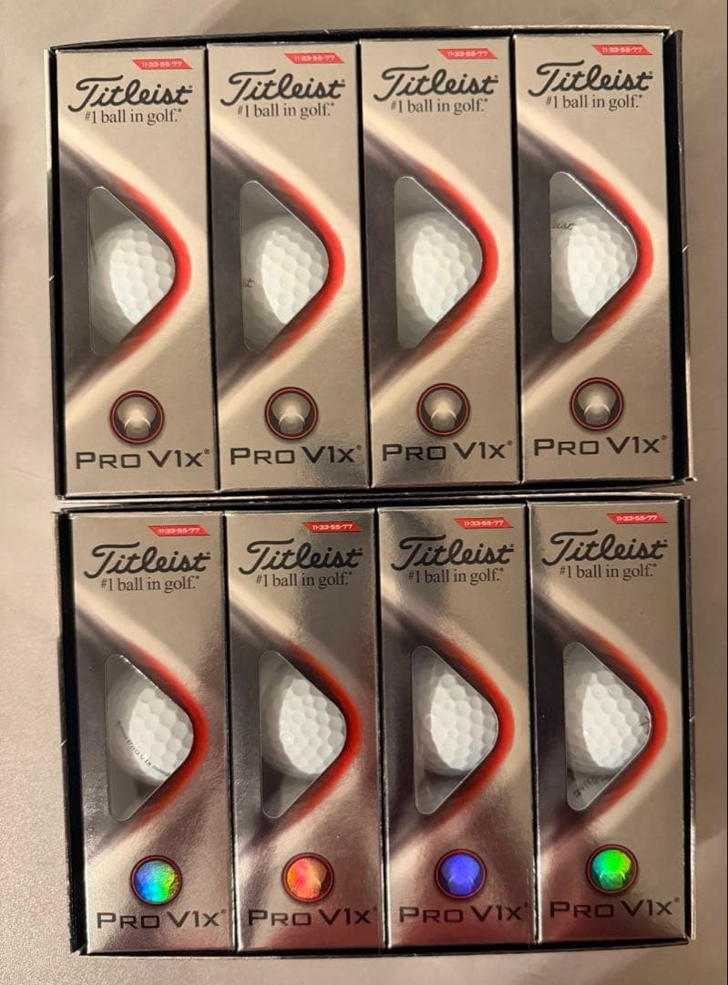 【✨新品人気モデル✨】Pro V1x ダブルナンバー 2ダース