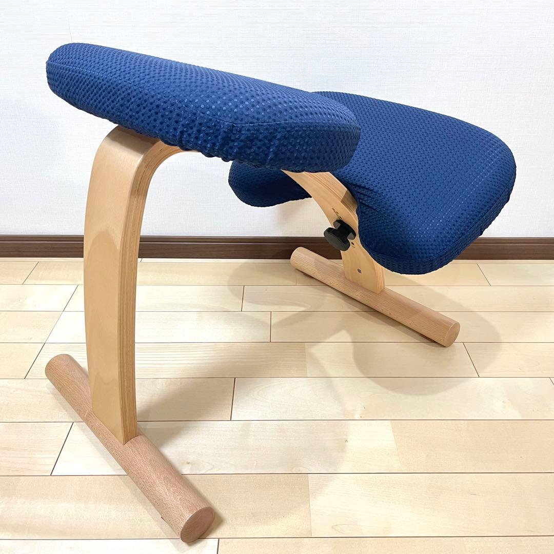 バランスチェア バランスイージー ネイビー 中古美品