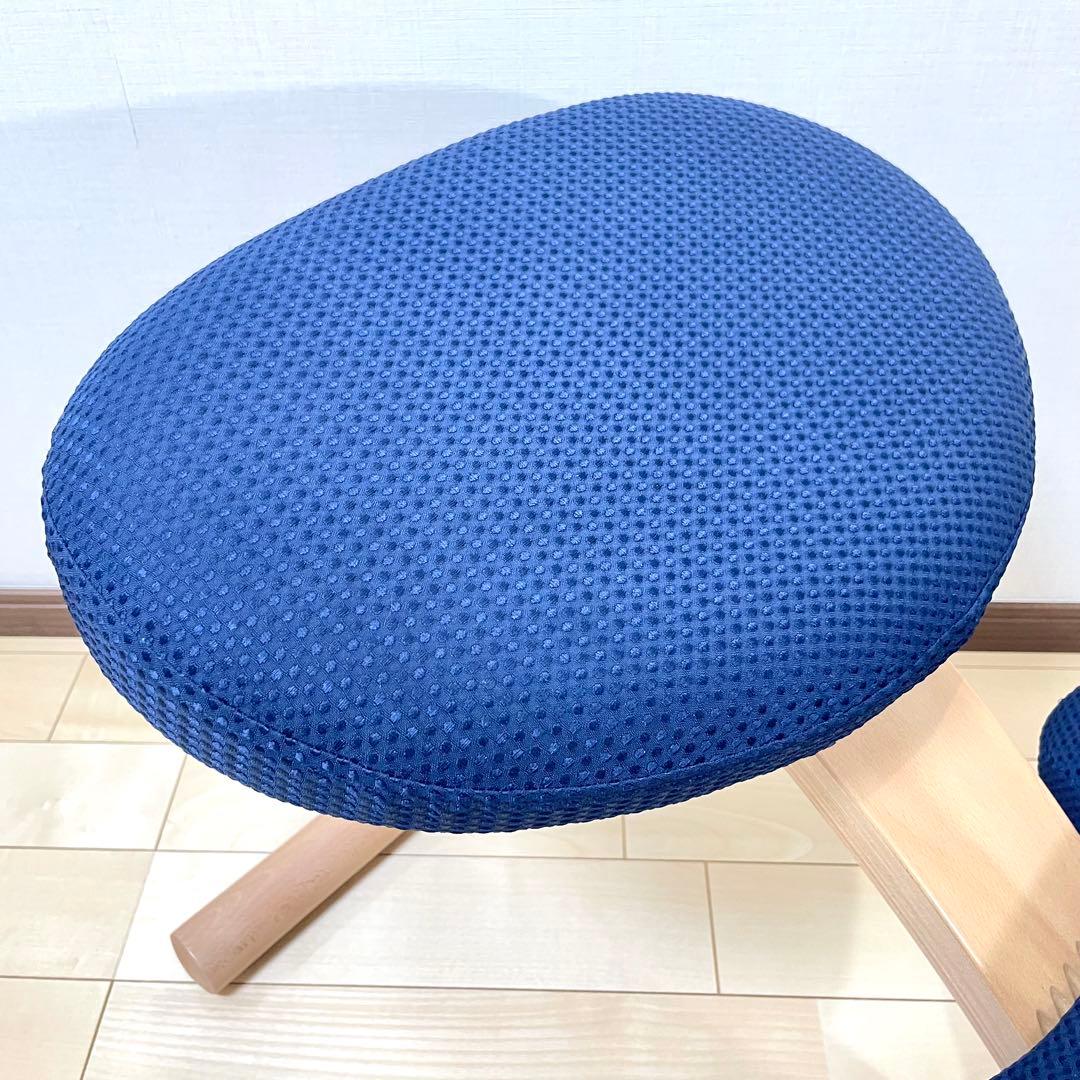 バランスチェア バランスイージー ネイビー 中古美品