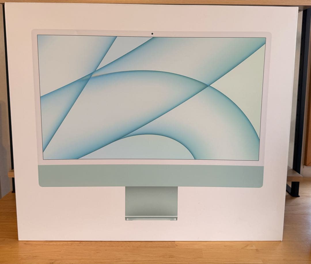 【メモリ16GB/512GB】iMac 24インチ M1 8コアGPU グリーン