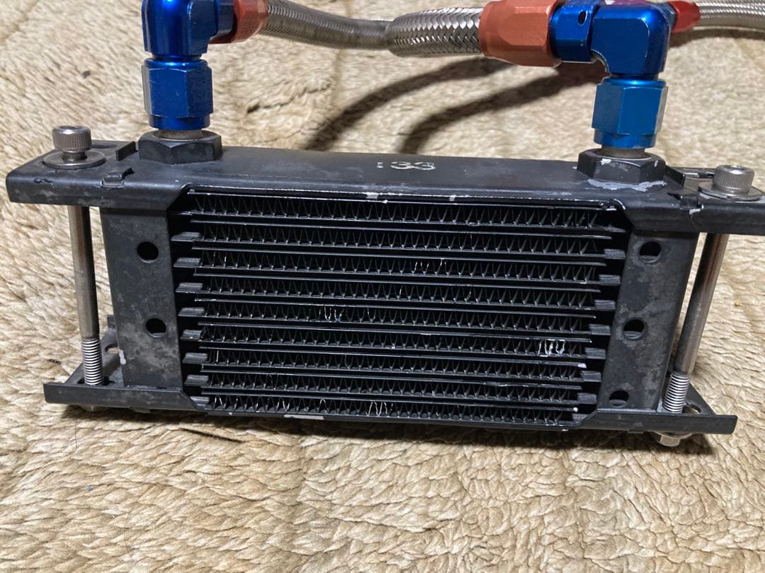 オイルクーラー　サーモスタット付き