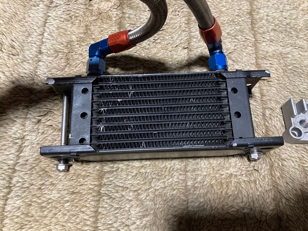 オイルクーラー　サーモスタット付き