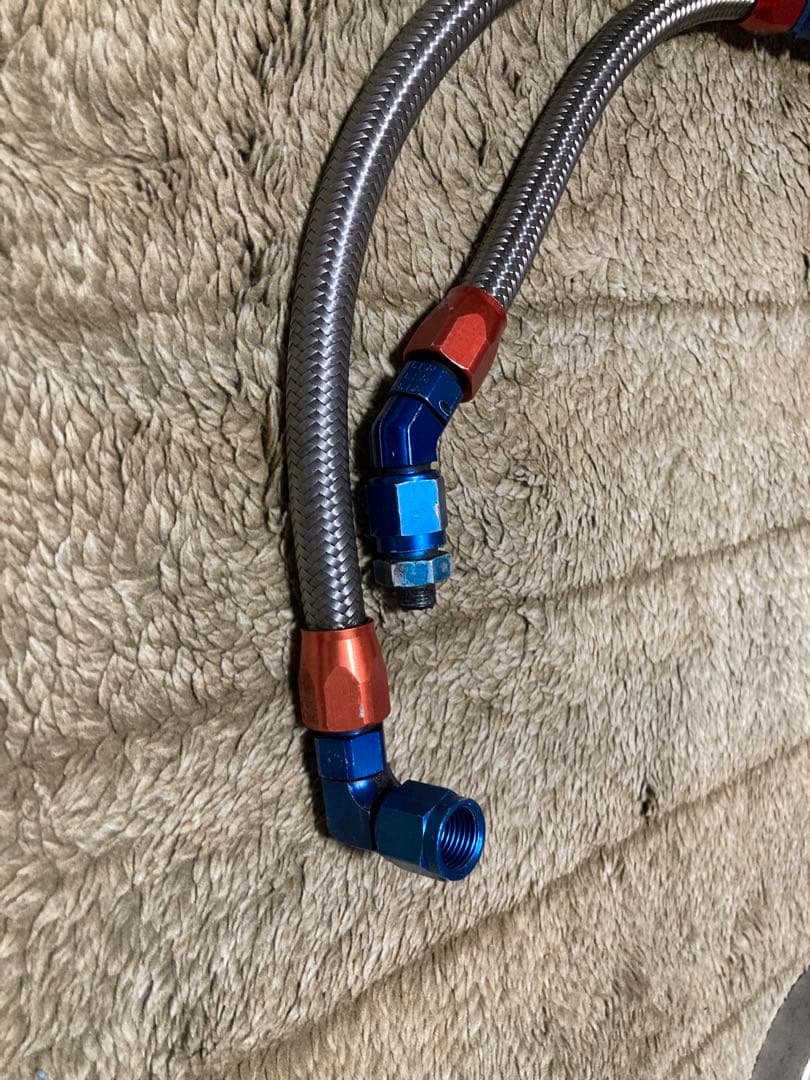 オイルクーラー　サーモスタット付き