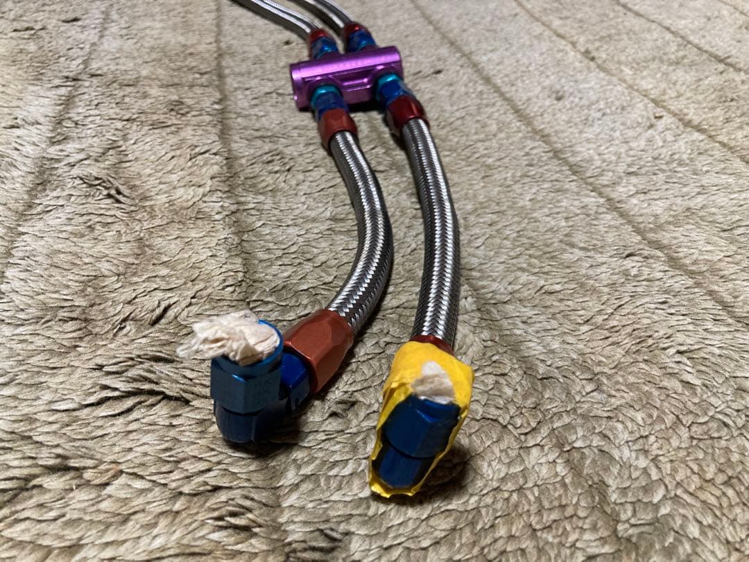 オイルクーラー　サーモスタット付き