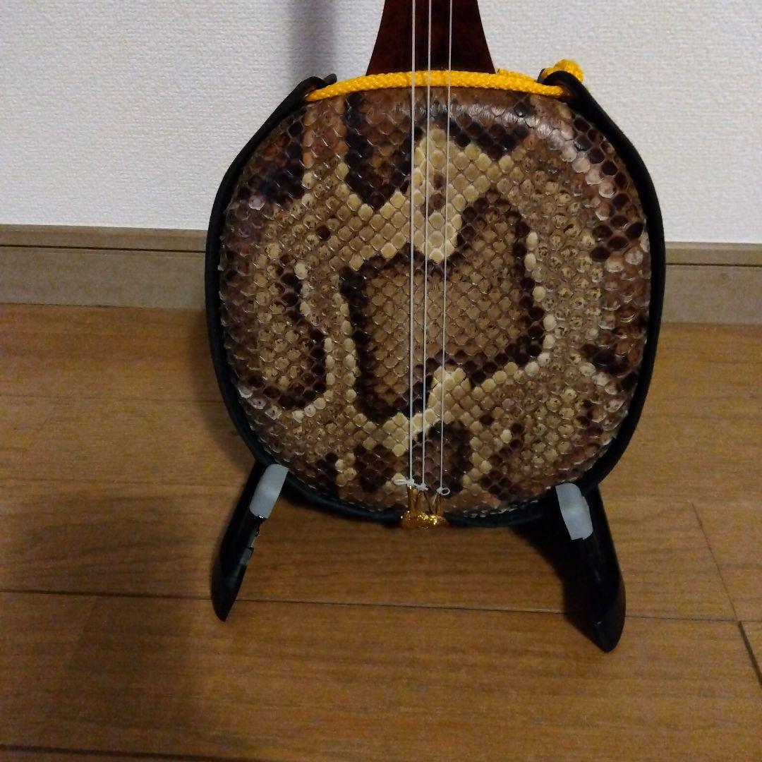 マイケル　三線 本体 　真壁型　八重山くるち　本皮