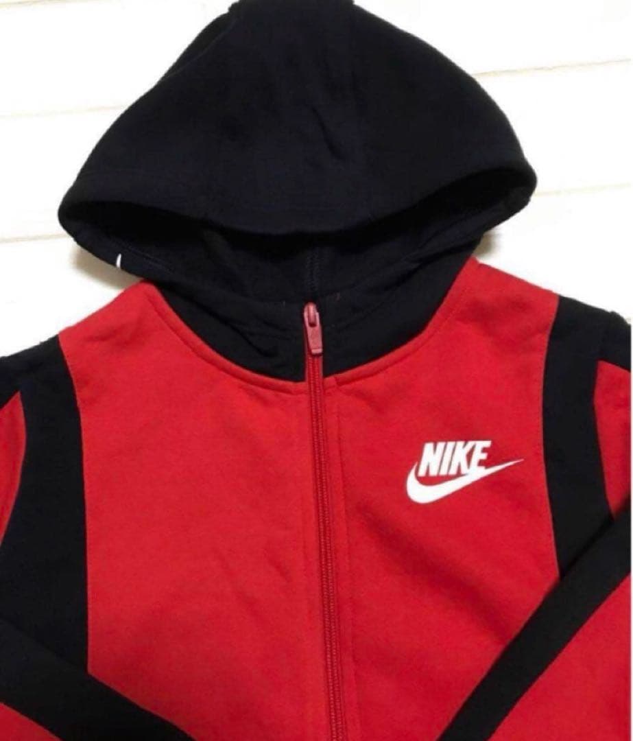 新品★ナイキジュニアスウェット ボーイズ ナイキセットアップ裏起毛★150
