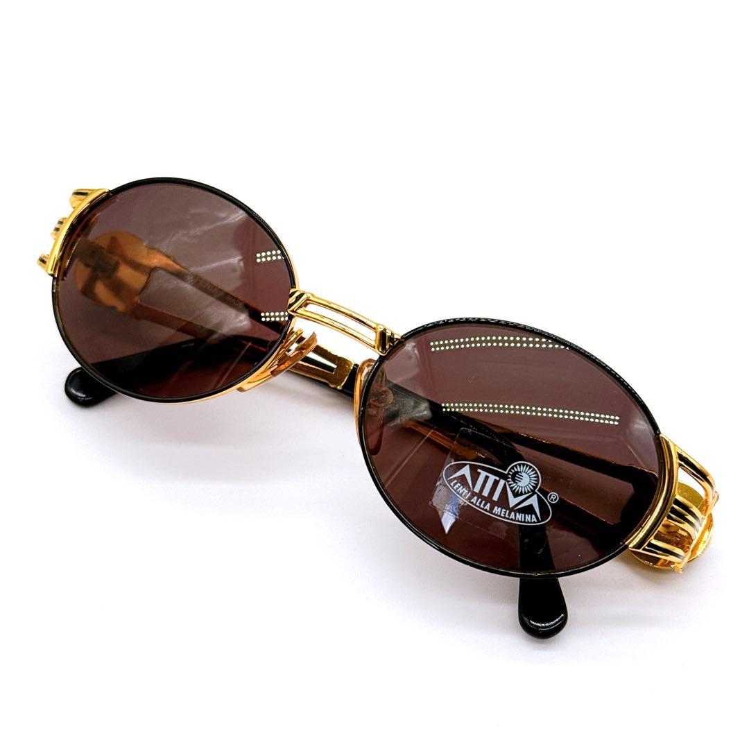FENDI フェンディ サングラス メガネ 眼鏡 めがね ゴールド ブラック 黒