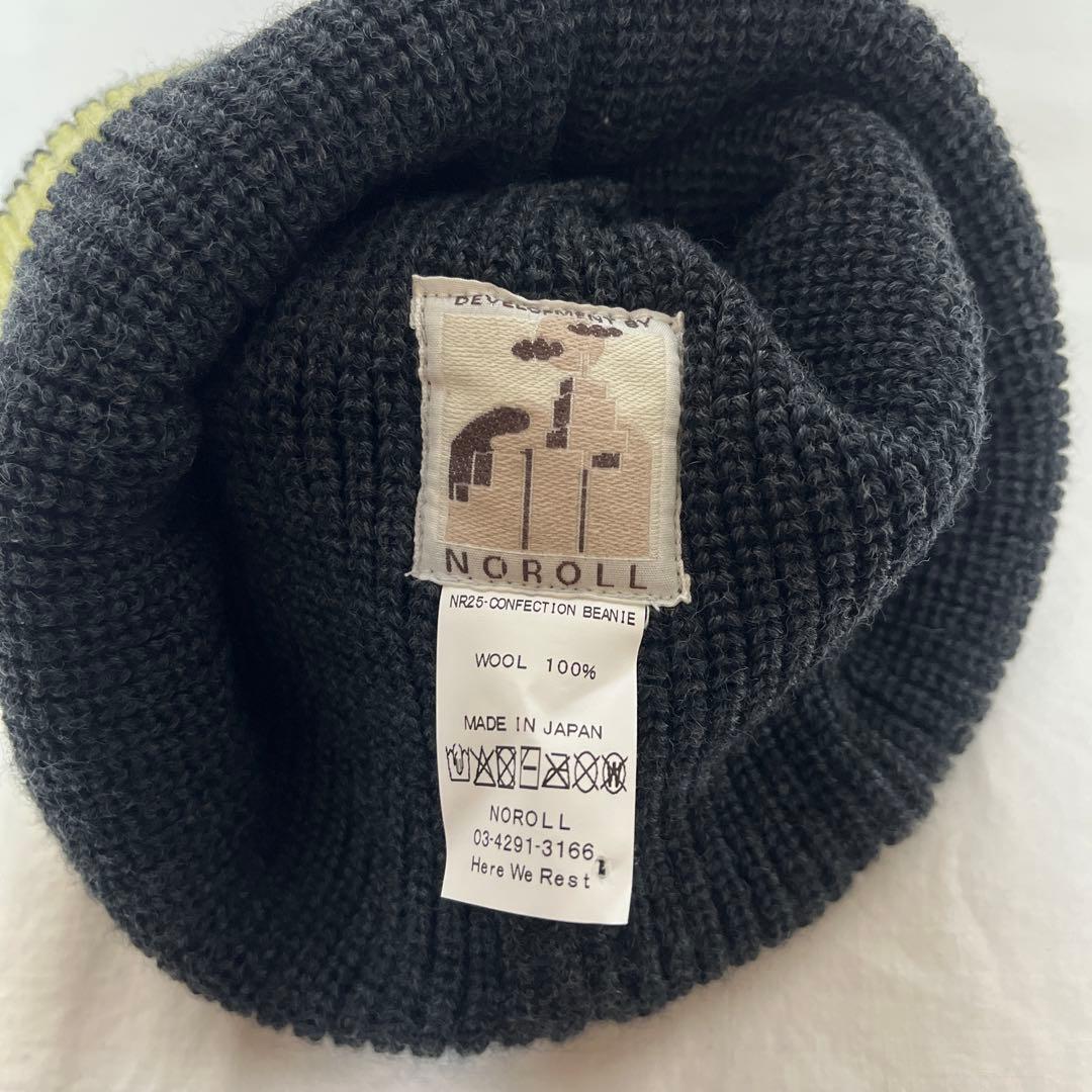 22AW noroll confection beanie ノーロール ボーダー