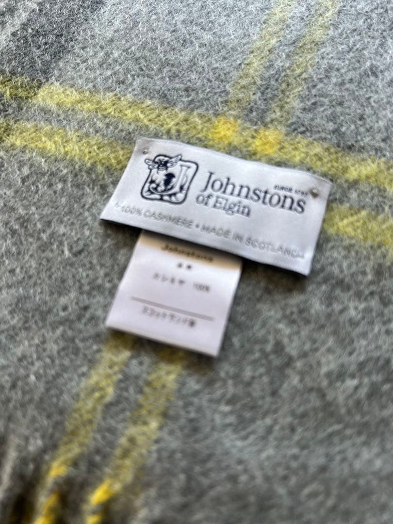 【国内正規品】ジョンストンズ　ビームス40周年記念 別注 カシミア 大判ストール
