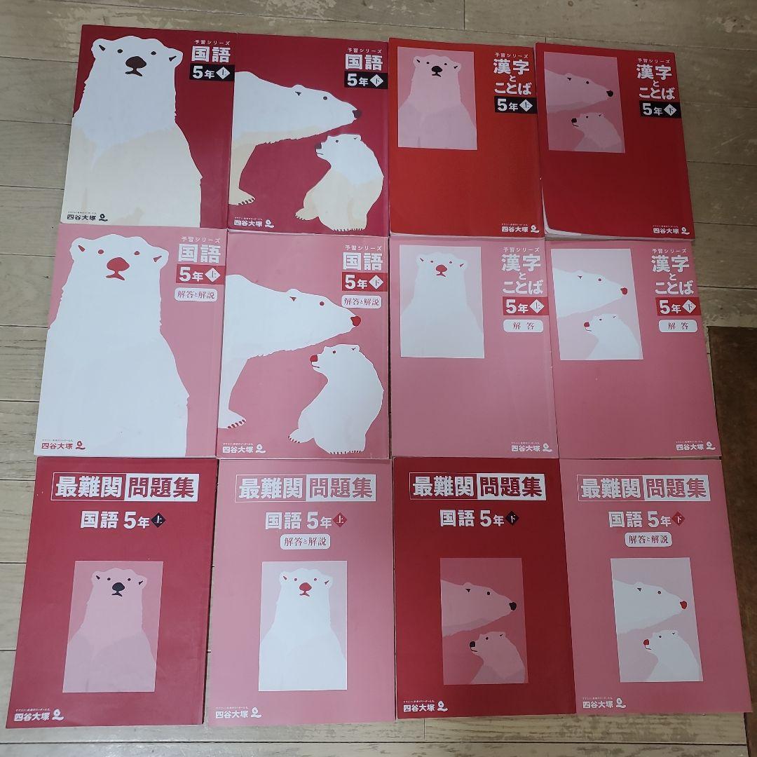 専用　四谷大塚　予習シリーズ他　5年生1年分　教材セット(最難関シリーズ有)