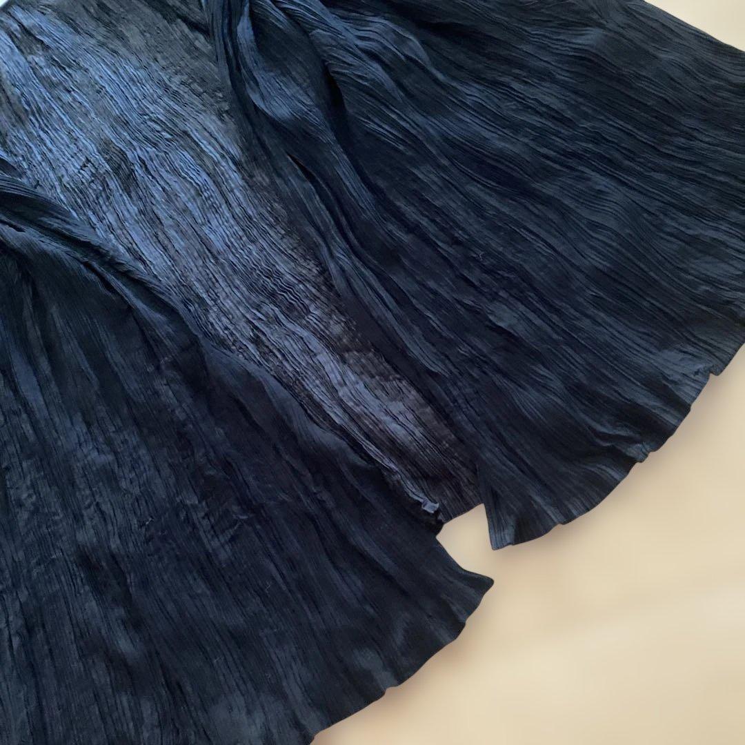 ISSEY MIYAKE 黒 長袖カーディガン
