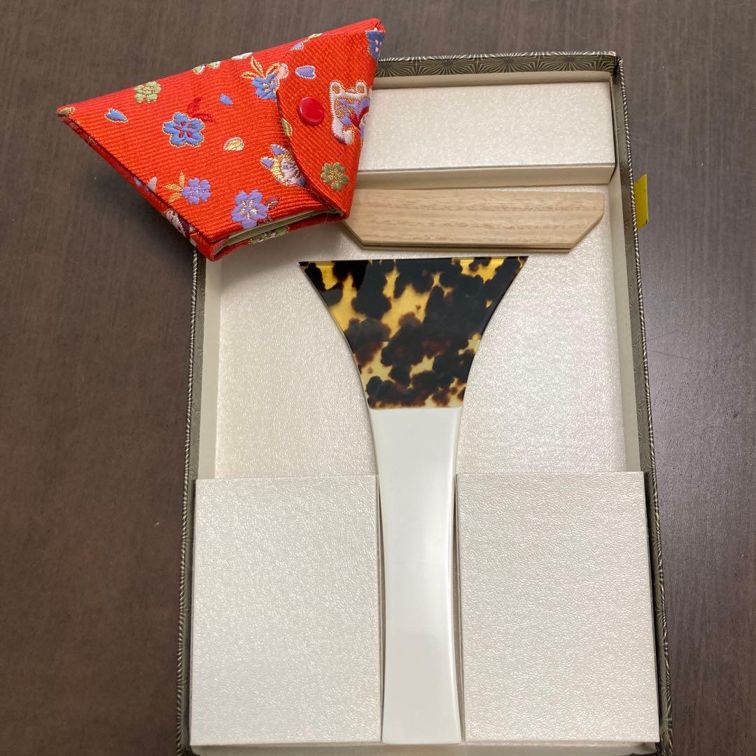 お琴　三味線　撥　新品　新品撥ケース付