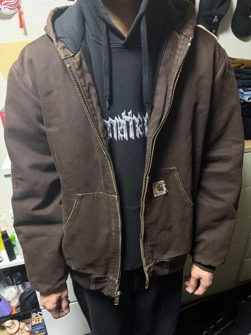 ‼️【フェード】Carhartt アクティブジャケットJ30 DKB