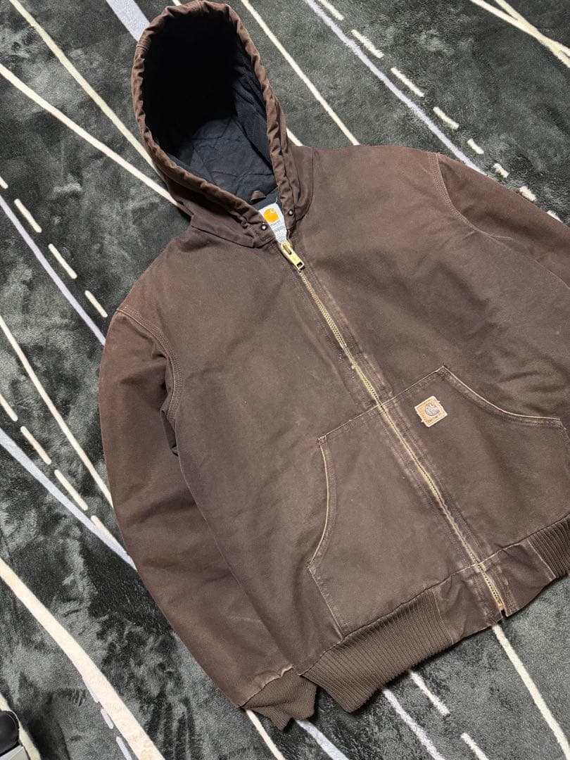 ‼️【フェード】Carhartt アクティブジャケットJ30 DKB