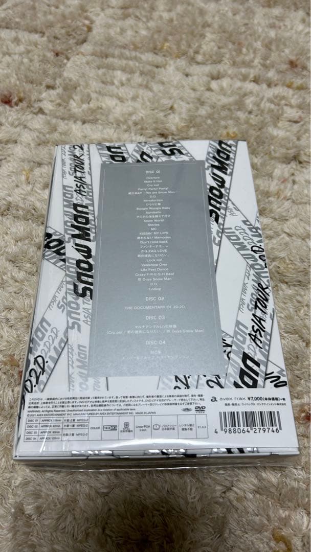  Man ASIA TOUR 2D.2D.初回盤 DVD