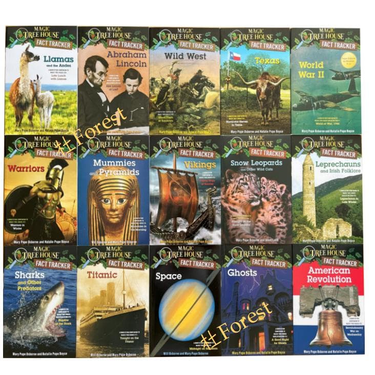 Magic Tree House Fact Tracker 絵本44冊 音源付