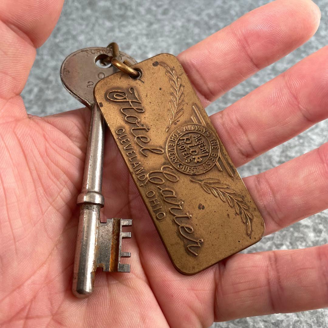 アメリカ製USA Vintage オハイオ州 モーテル ホテル キー No277